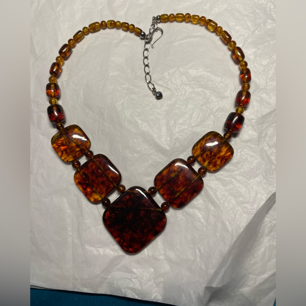 Jay King amber necklace